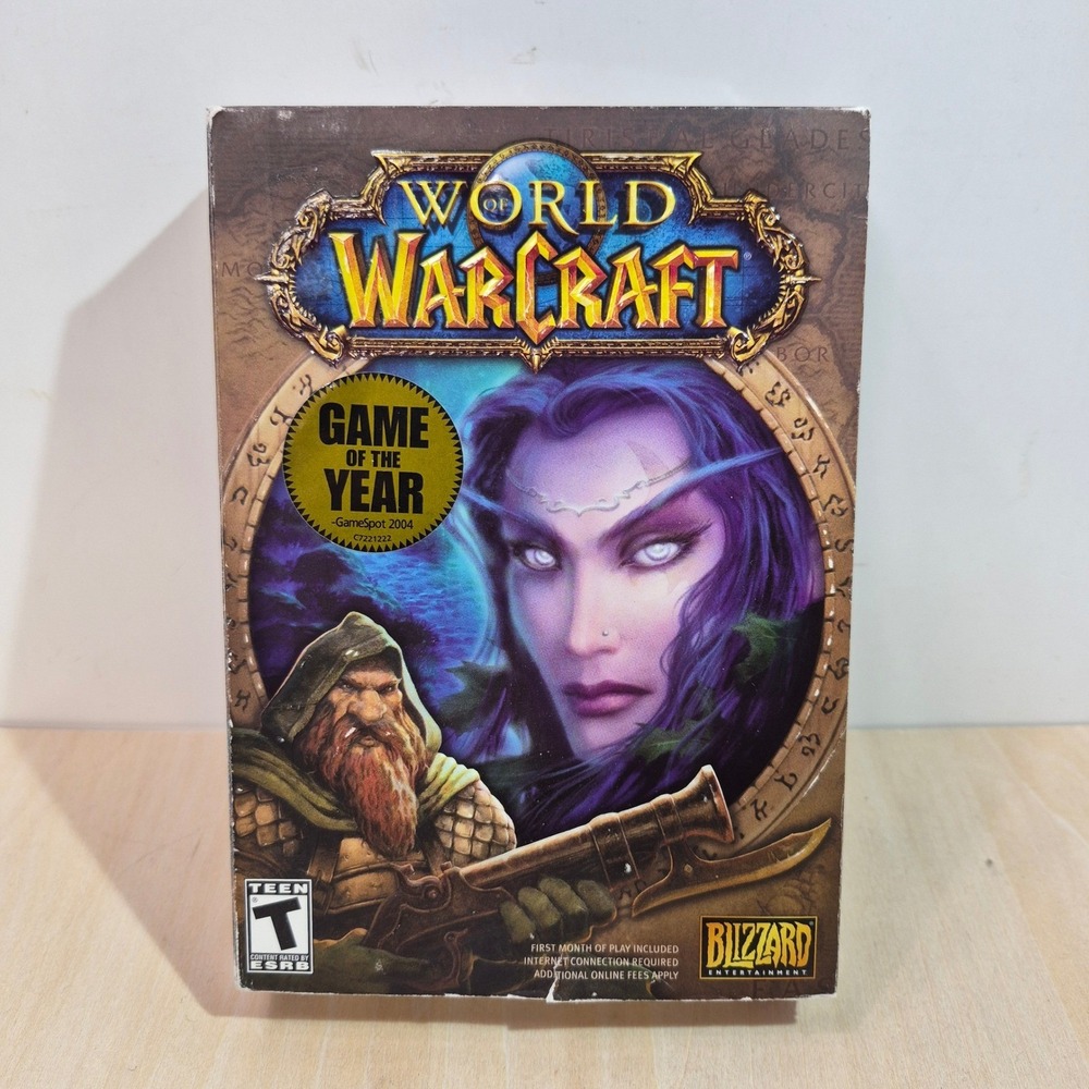 World of Warcraft PC Game Blizzard Entertainment 2004‎ Game of the Year